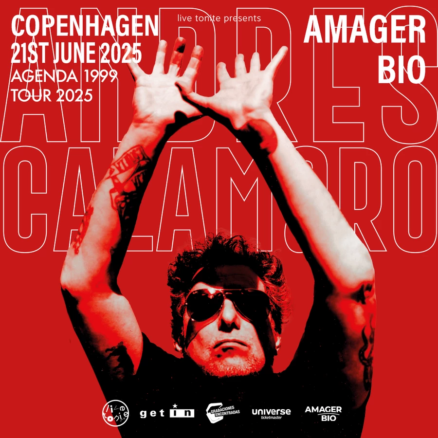 Andres Calamaro (live in Copenhagen, Denmark)